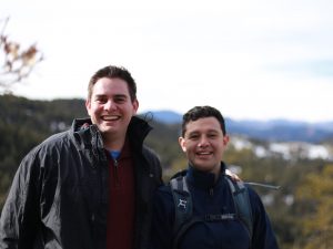 Picture of two brothers who are spiritual companions